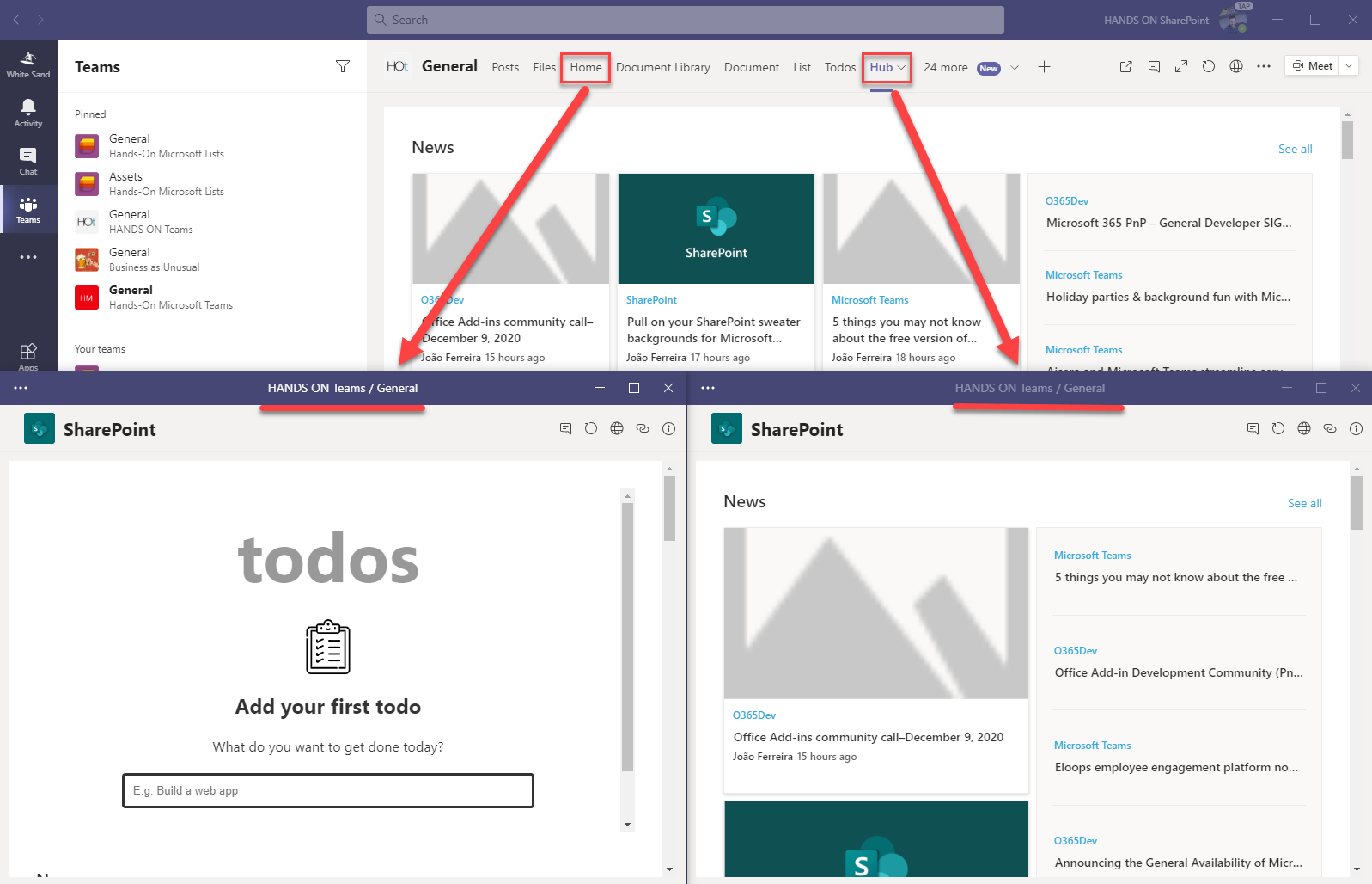Meet the new pop out apps feature for Microsoft Teams HANDS ON Teams